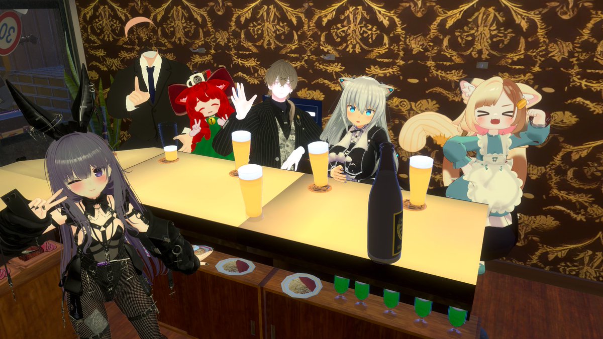 Aetherium_VRC's tweet image. 本日はまほろばのれん街の出張営業にお越しくださりありがとうございました。

お店としては初参加でしたので、シーシャを知らないような方とも交流ができて新鮮でした！
今後も機会があれな参加させていただきますので、その際はよろしくお願いします。
 #まほろばのれん街　＃VRCエーテリウム