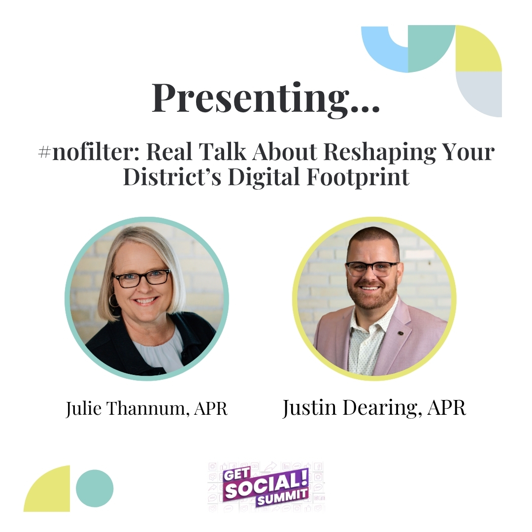 Julie Thannum, APR and Justin Dearing, APR are excited to get social at the Region 10 Social Media Summit on Monday, Oct. 27. Their presentation dives into the latest best practices and the fine line between free speech and its consequences on social media.