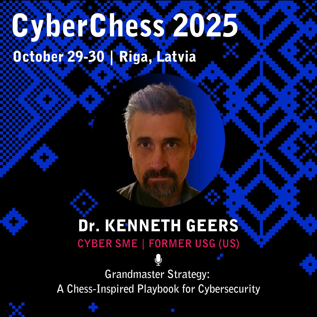 certlv's tweet image. #CyberChess2025 noslēguma plenārsesija 30. oktobrī uz #CyberChess lielās skatuves pulcēs ekspertus, kas stāstīs par taktiku, sadarbību un par to, kā attīstīt zināšanas un nākotnes talantus kiberdrošības nozarē.

📅 Programma: cyberchess.lv