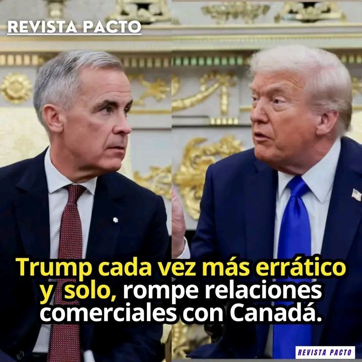 LinaLen66067444's tweet image. Ahora el turno es para Canadá. ¿El problema es Petro o Trump?
