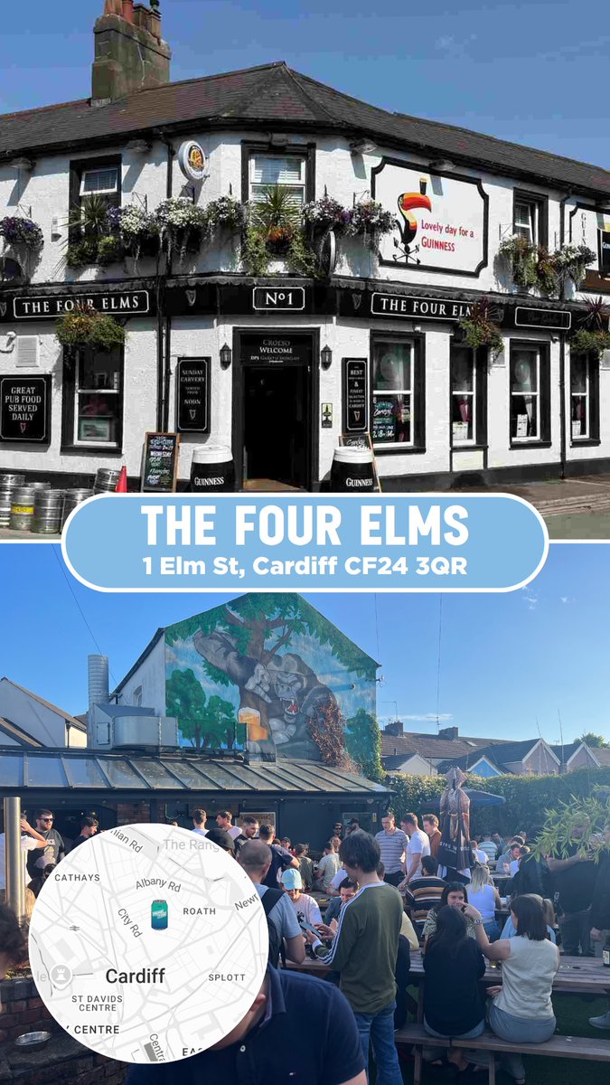 Now on tap <a href="/elmscardiff/">Four Elms</a> 

⚡️ PRIME TIME LAGER – Light on Calories, Big on Taste!

4.2% ABV | 30% fewer calories | 63% less carbs
✅ Vegan
✅ Gluten Free
✅ No Bloat
All the flavour. None of the guilt.

jwbpubs.com