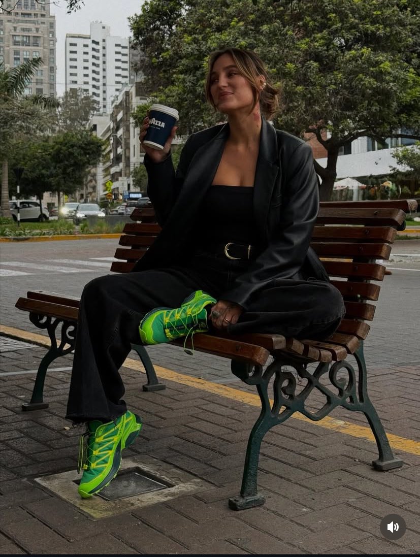 Ella sería yo cuando tenga mis Salomon: