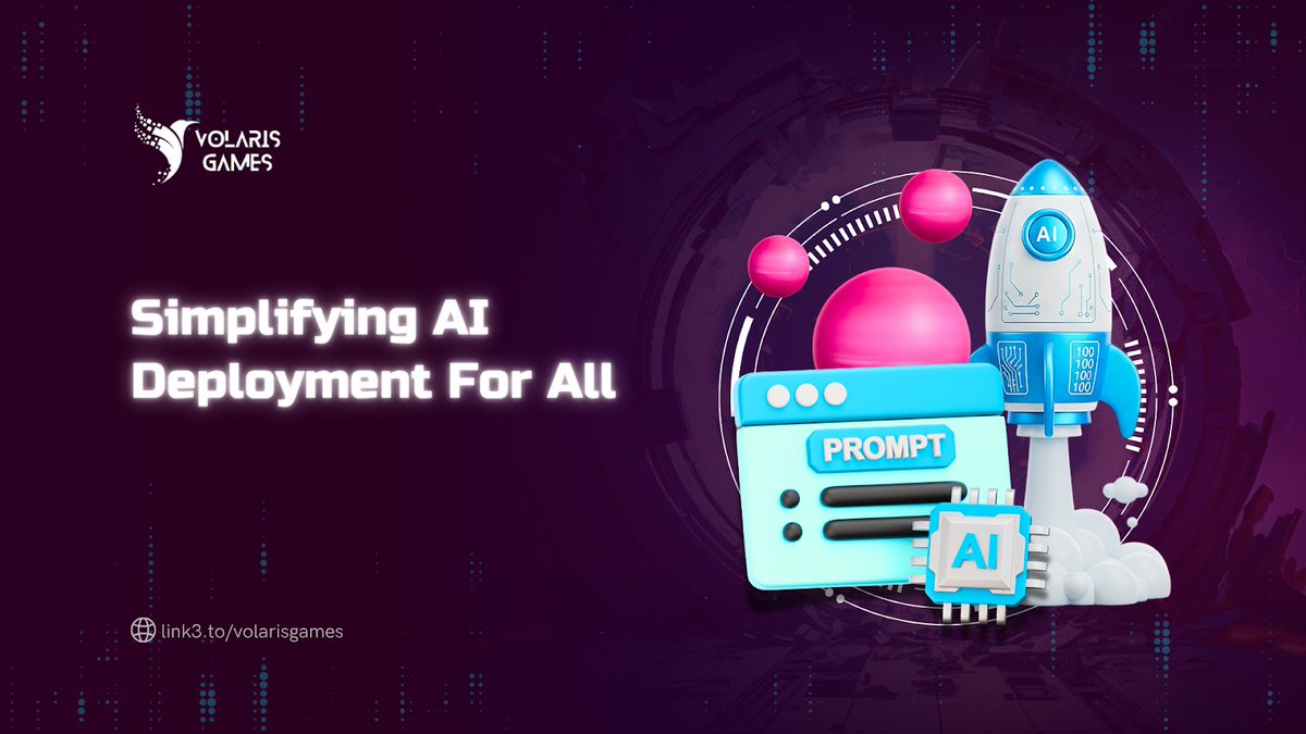 VolarisGames's tweet image. Fragmented tools made AI deployment slow. 
VolsAI closes the loop: create, curate, and run agents without integration pain.. so teams focus on outcomes, not plumbing.