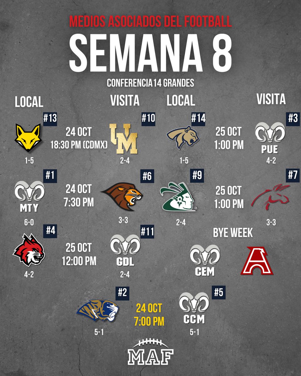Medios Asociados del Football tweet media