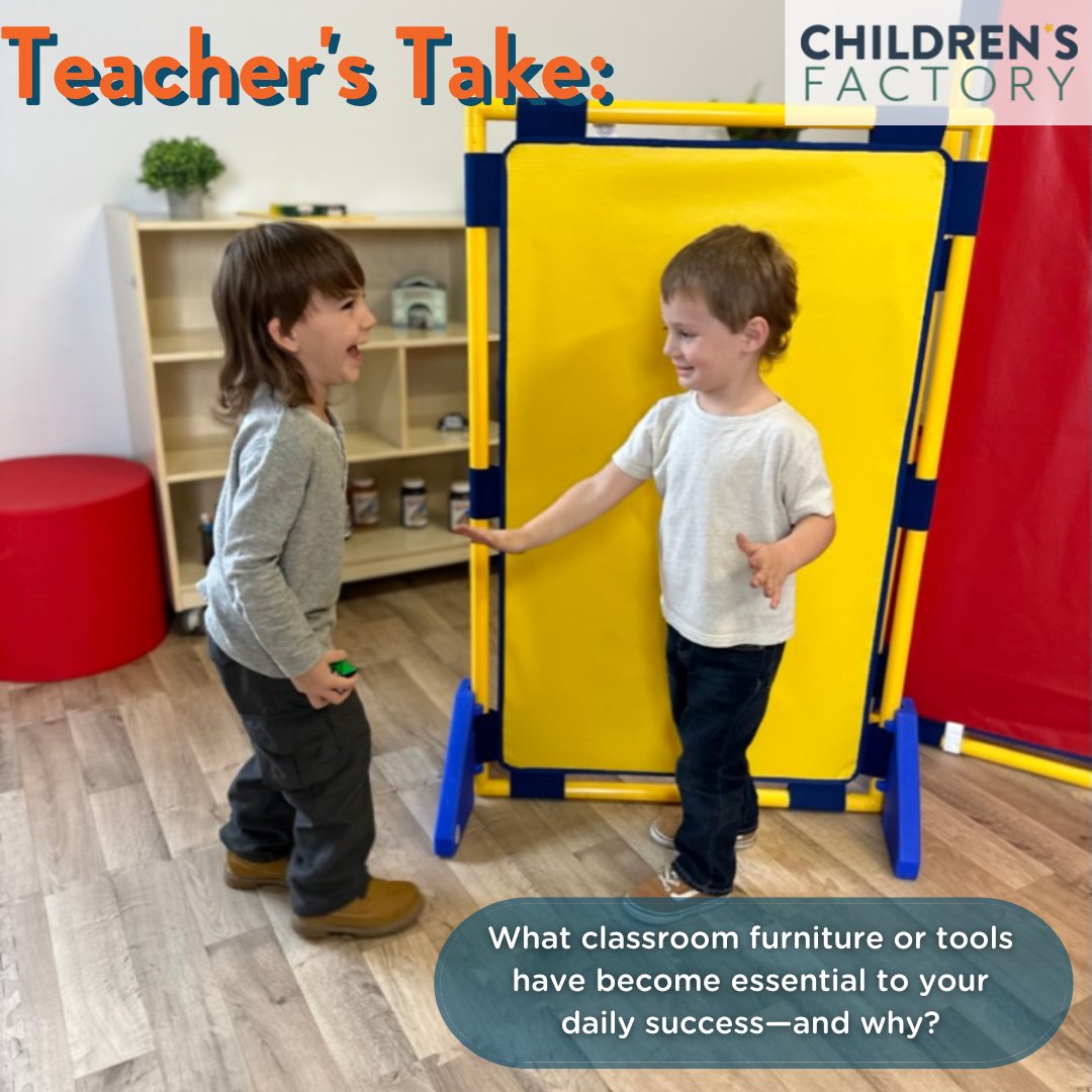 childrensfactry's tweet image. 🔑 Every classroom has its must-haves! 🔑
Which piece of furniture or teaching tool has become essential to your daily success—and why? From flexible seating to storage solutions, we’d love to hear what makes your classroom run smoothly. 💡📚

#TeacherTalk #ClassroomEssentials