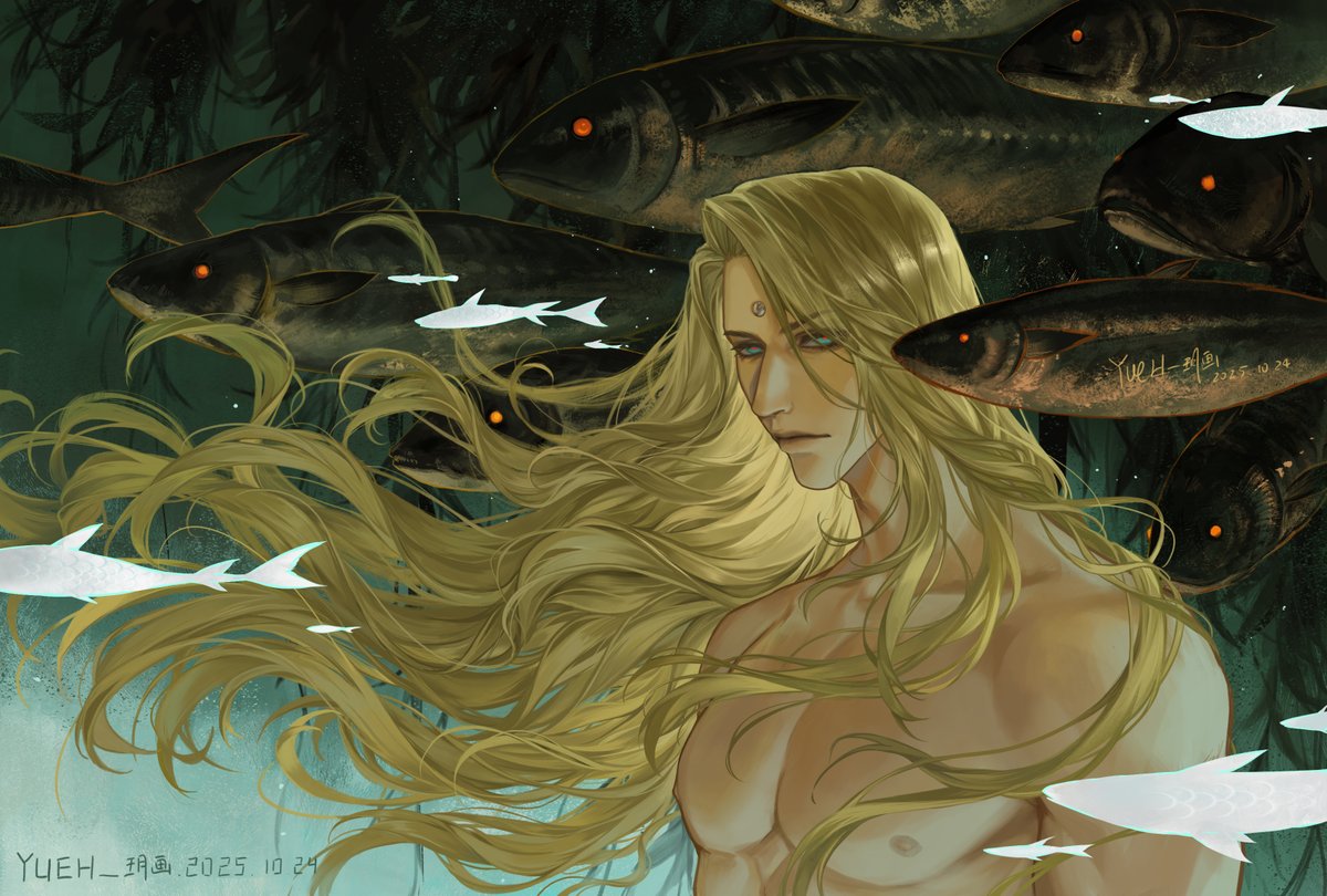 YuehGg63178's tweet image. #FFXIV #ffxivfanart #fanart #ゼノス #zenos
Gaze