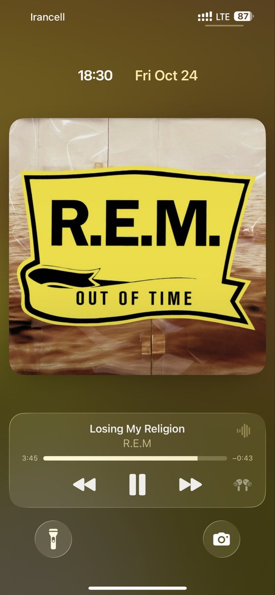 Losing my religion🙃