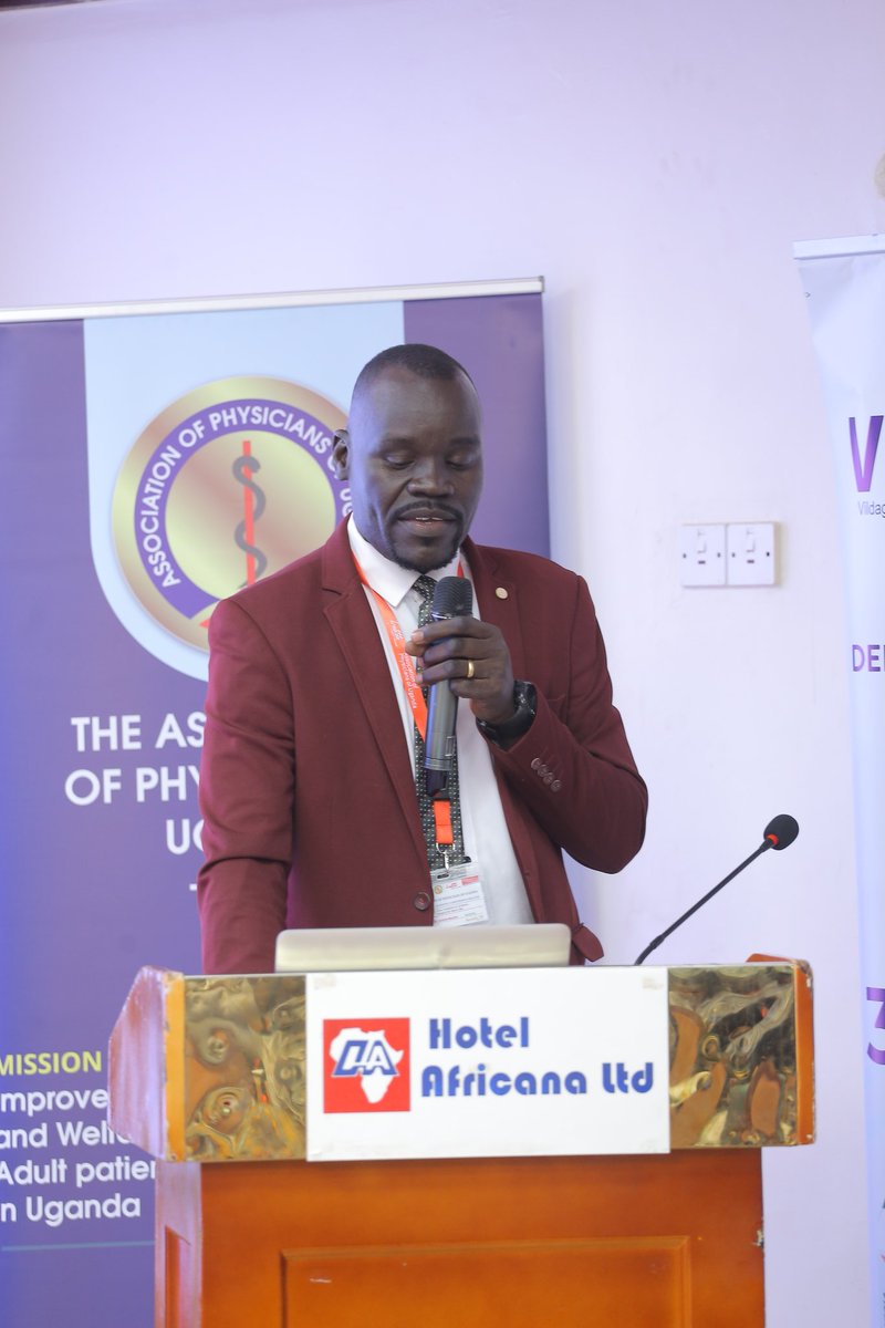 Infectious Neurology Session: 
Prof. David B. Meya, with co-presenters of the session. 
#APU_Conference