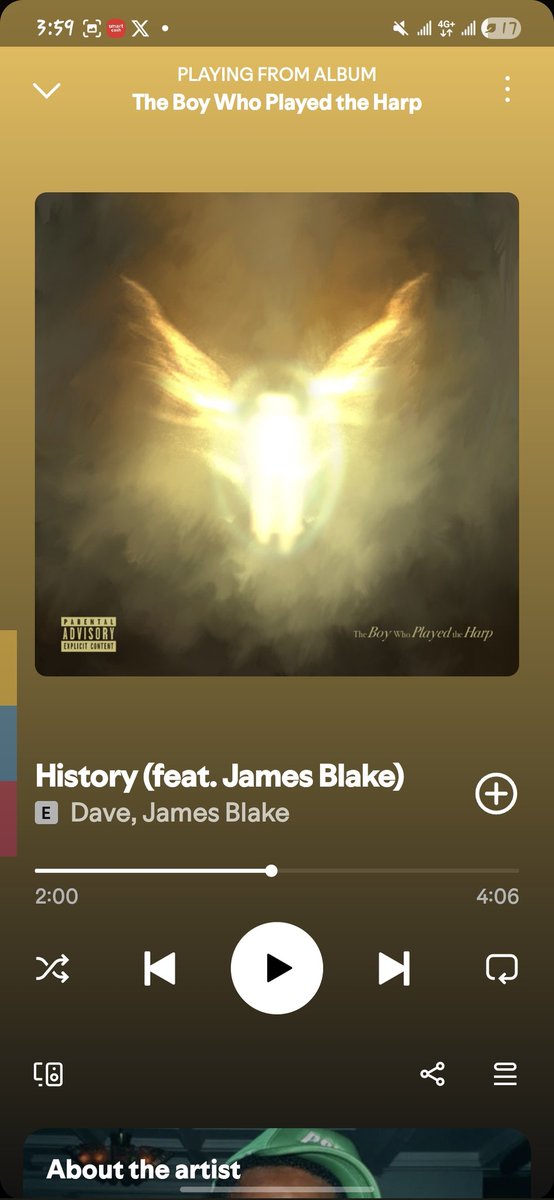 Which is your Dave and James Blake collaboration?