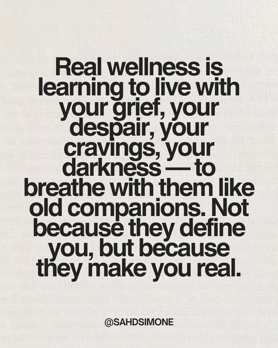 Real wellness is learning to live with it all.  Join the Temple of the Wild Saints:  practice.sahdsimone.com/temple-of-the-…