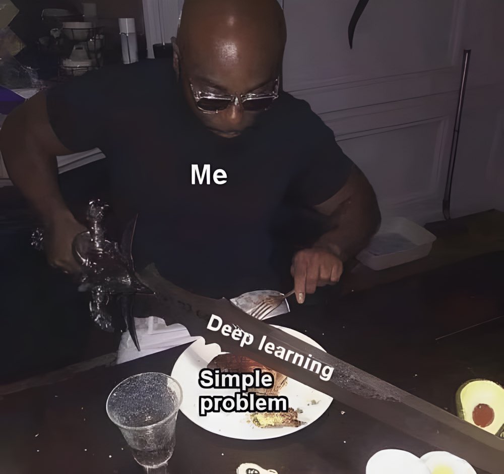 thecode_envoy's tweet image. This pretty much summarizes ML engineers🌚