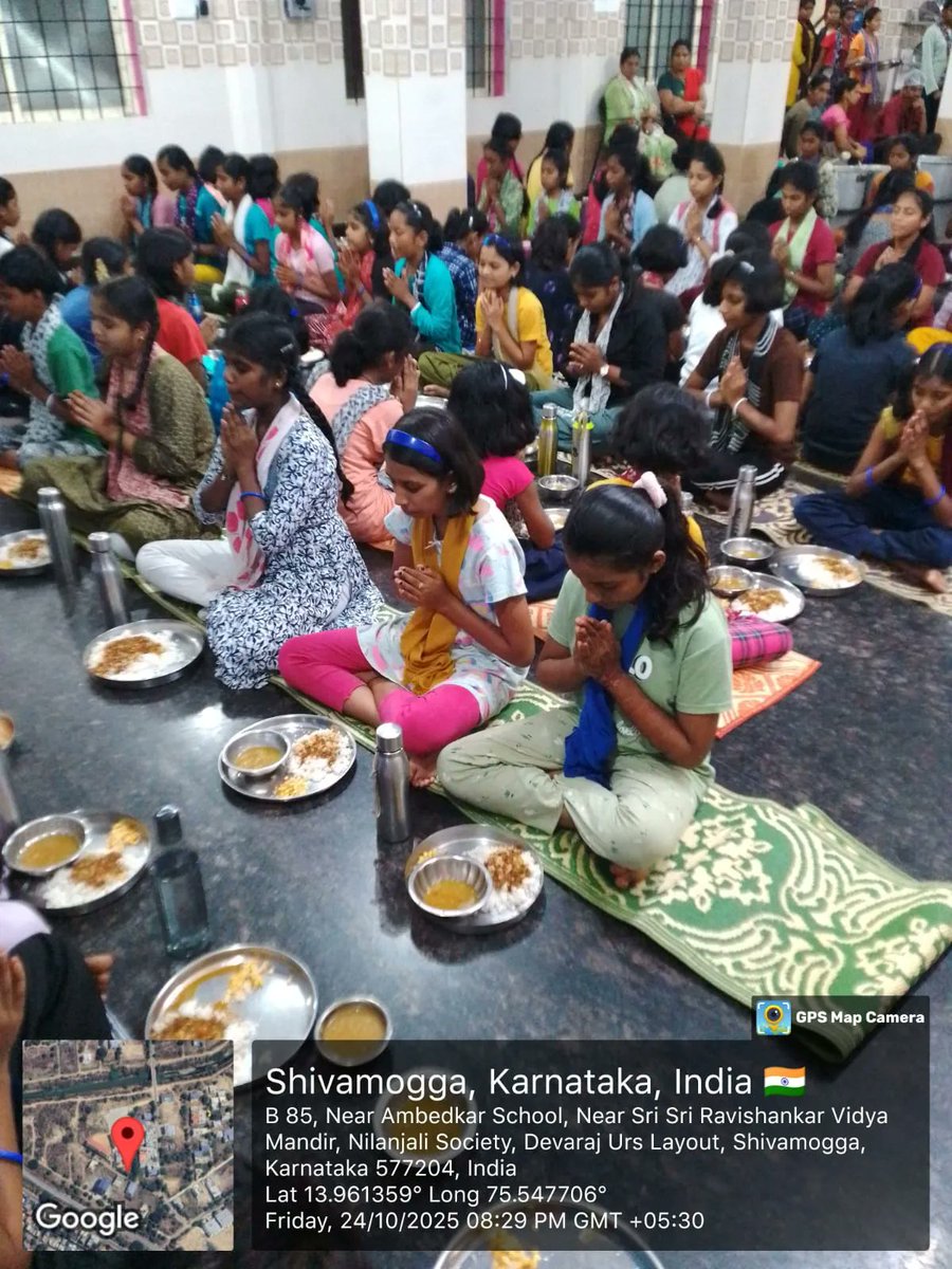 Dinner #SocialAudit_SWDMeals #SocialWelfare_Karnataka