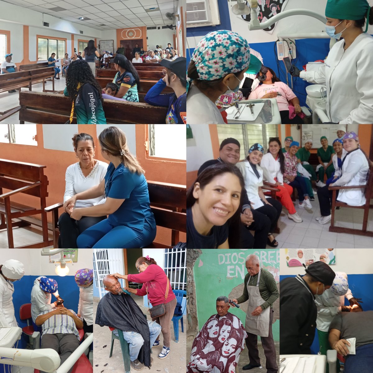 Jornada médico misionera en La Aduana. Domingo 19-oct 2025

Charla de los 8 remedios naturales 30
Odontología 25
Cortes de pelo 16
Consulta Cirugía de mano 5
Estudios bíblicos captados 4
A Dios sea gloria! 🙏