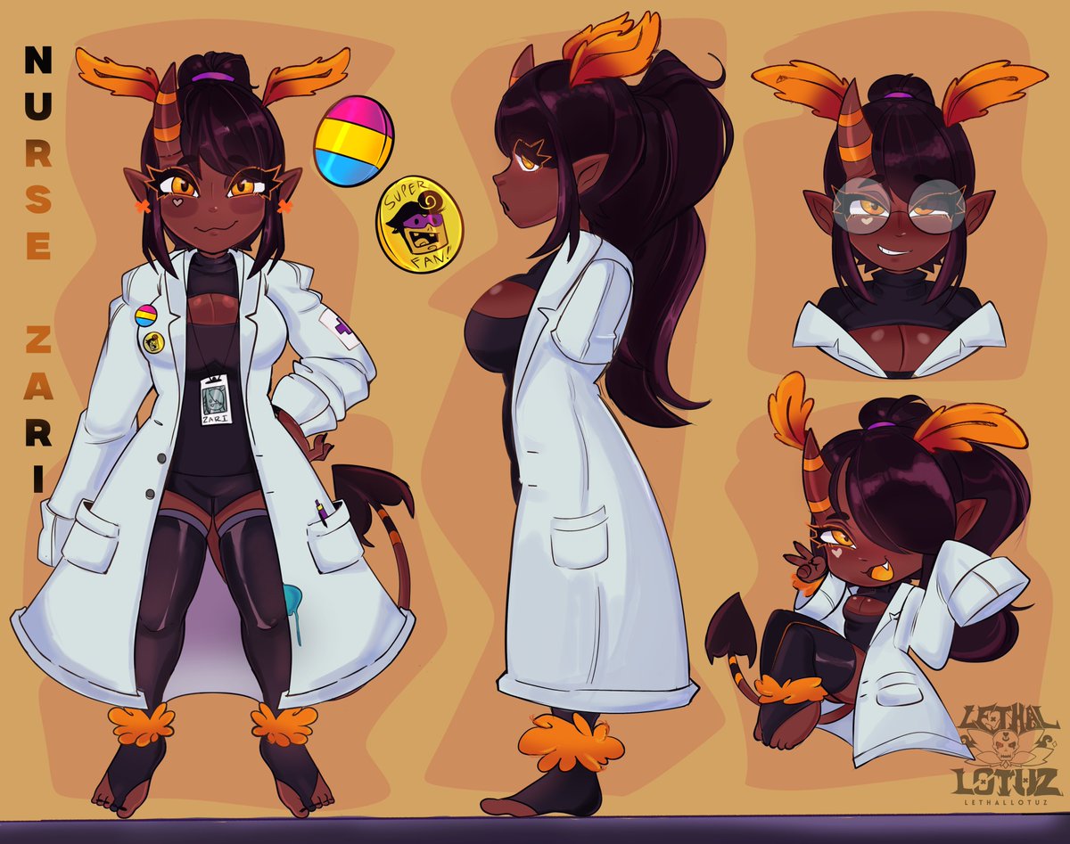 Imlethallotus's tweet photo. I havent posted in a hot minute- busy with school work , though I finished a ref for this zombie nurse~

#pvz #OC https://t.co/FM2MiPIzQ7