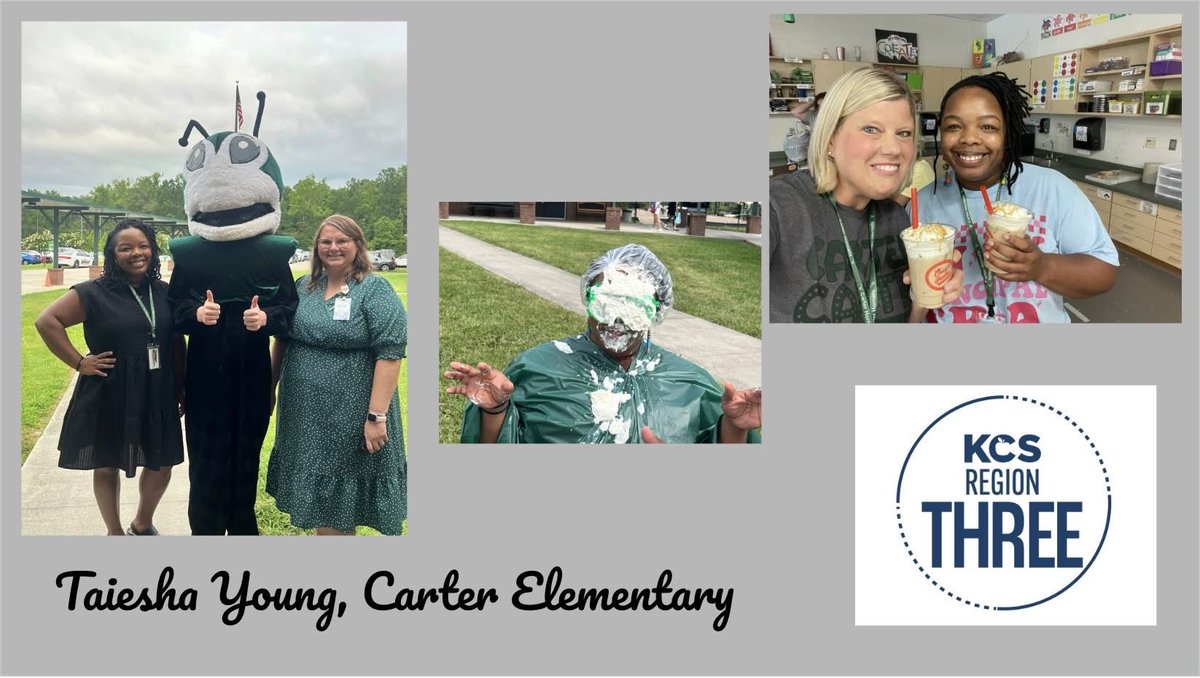 KCSReg3Director's tweet image. October is Principal Appreciation Month!🎉Let’s celebrate Carter Elementary Principal, Tai Young! She’s new to Carter &amp;amp; has hit the ground running! She’s a great leader with high expectations and passion for her school community. Thankful you are on the Region 3 team! #KCSRegion3