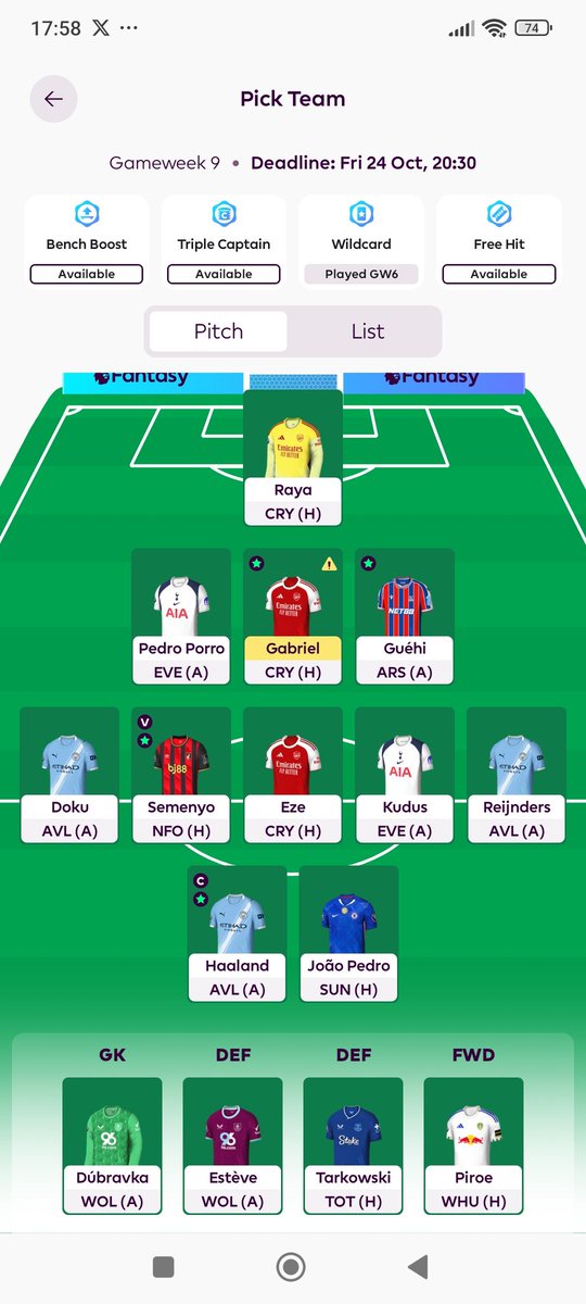 What to do?
3FT and 2.4 itb🤔
#FPLCommunity