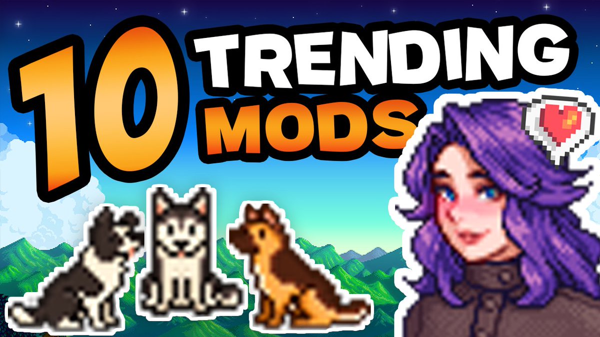 yeah_Skippy's tweet image. My video is popping off. Check out these trending mods for #StardewValley
youtu.be/l9lj4WMLybU?si…