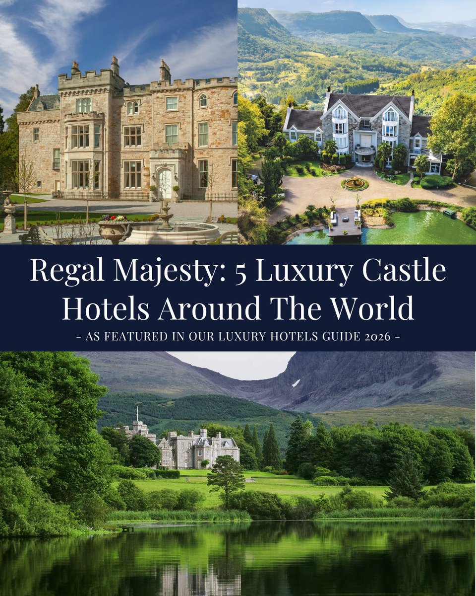 Our 2026 Luxury Hotels Guide showcases some of the world's most enchanting castle hotels, each offering fairy-tale majesty and unparalleled charm. Click here for our top recommendations: cn-johansens.visitlink.me/Hg0Wmo