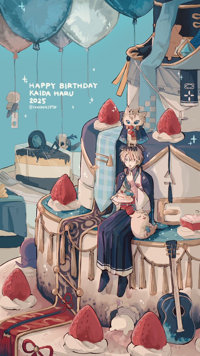 #甲斐田晴誕生日2025  
 #描いた晴
おめでとうございます‼️‼️💐💐この先も、応援させてください