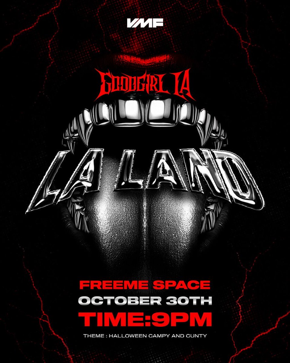 MekaWrights's tweet image. Everybody is saying Goodgirl LA is bringing the heat and campy and county vibes at LA Land night at Freeme Space this October 30th. 🥵🔥

Are you ready for Afro-winch?

Grab your tickets here: tix.africa/thelaland