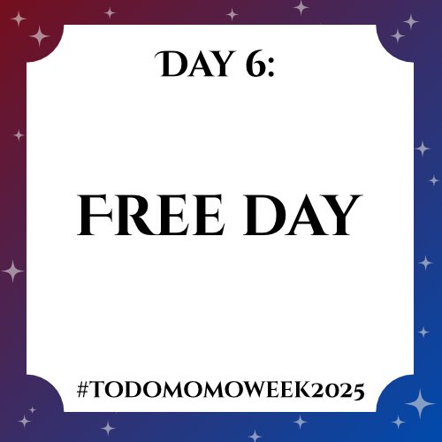 Todomomo Week 2025 ✨ tweet media