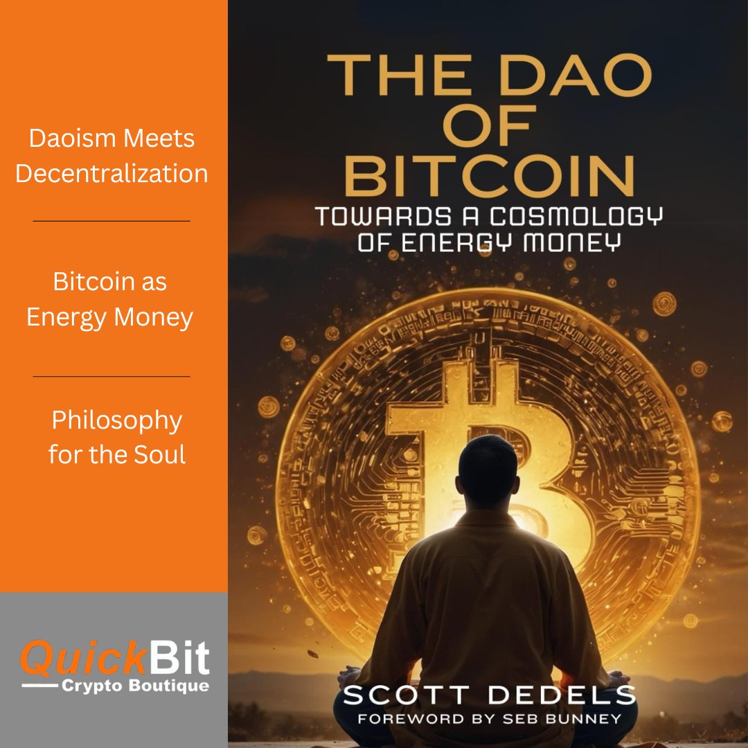 quickbitcrypto's tweet photo. Money = energy ⚡
Bitcoin = harmony 🌌
The Dao of Bitcoin fuses ancient Daoist wisdom with modern tech — and it’ll change how you see money, energy, and truth itself.
#DaoOfBitcoin #EnergyMoney #BitcoinWisdom #QuickBitReads https://t.co/ox5MNYEq9e