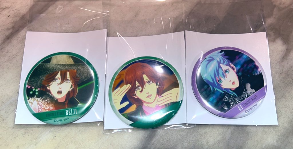 交換希望
タブナイ　キャラバッジ

譲:嶺二A、嶺二B、藍B
求:カミュA(ソロ、ピエロ)or定価

10/25池袋HUMAX上映前後、都内手渡し、郵送可能です。
検索からお気軽にお声掛けください🙇‍♀️