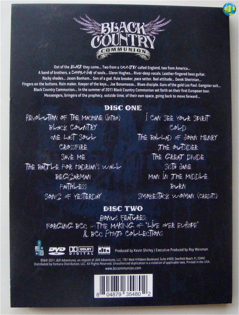 ctcfanzine's tweet image. #FlashBackFriday ⚡ OCTOBER 24, 2011 ⚡ BLACK COUNTRY COMMUNION @bccommunion 📀 &quot;LIVE OVER EUROPE&quot; released on DVD 💿 #GlennHughes #BCC #BlackCountryCommunion youtu.be/zP6lOY8jq3w