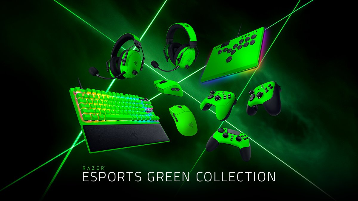 新品未開封Razer Kitsune Esports Green Edition Received these from @Razer (TY) to check out and give thoughts on