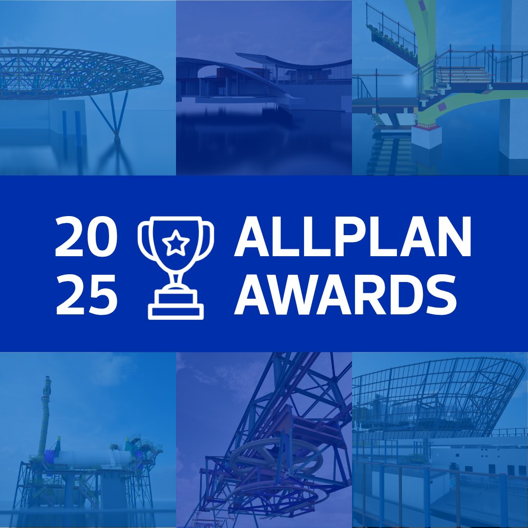 SDS2_Software's tweet image. 🏆The 2025 Allplan Award winners showcase creativity, precision, and innovation from teams using SDS2 around the world. Explore these remarkable projects, from massive trusses to sculptural stairs blog.sds2.com/allplan-award-…