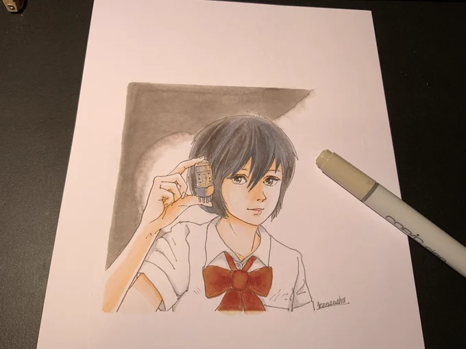 よしよし 背景も最初だからね こんなもんだ