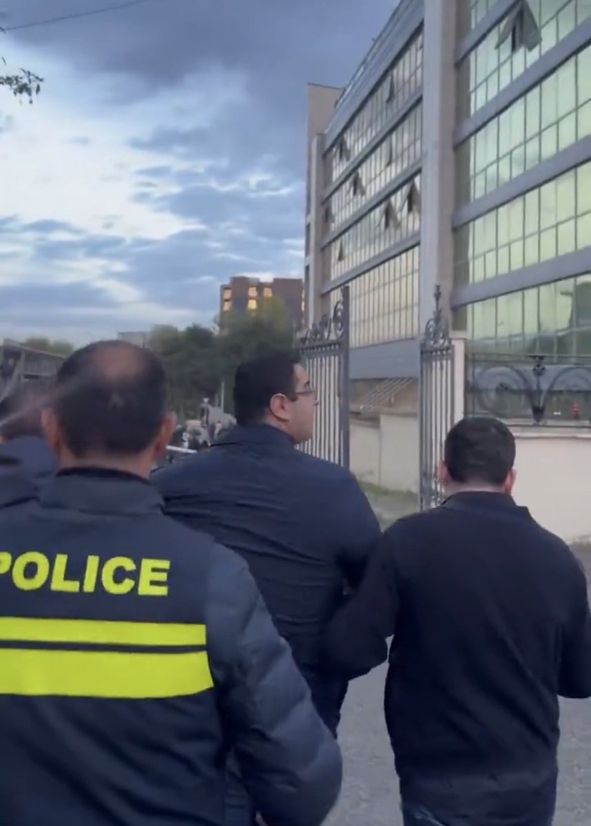 The GD regime has arrested Giga Lemonjava, a Georgian politician and member of the Droa party within the Coalition for Change. 

Other coalition leaders - Elene Khoshtaria, Nika Gvaramia, Nika Melia, and Zurab Japaridze - are also in jail.