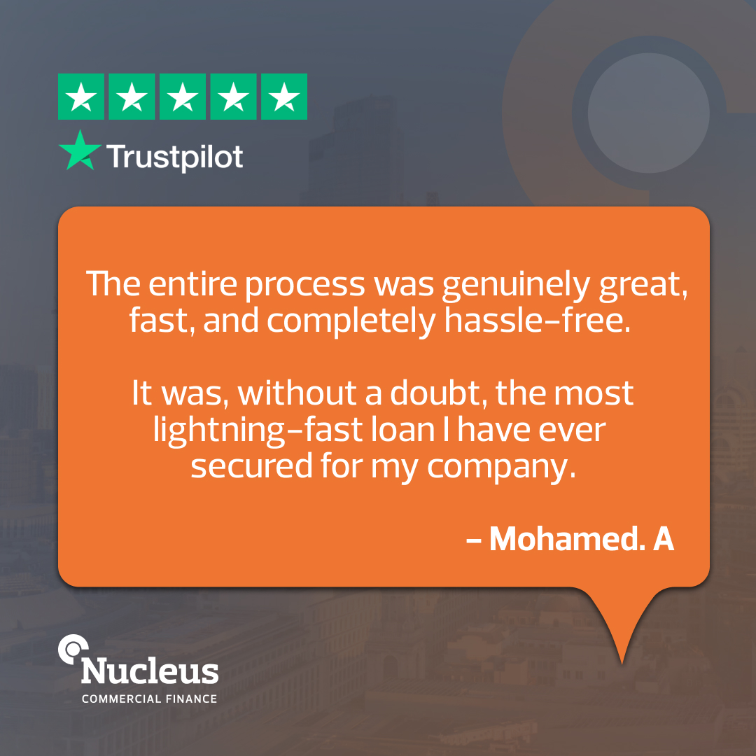 🌟 Feedback Fridays 🌟

Rated 4.8⭐ on Trustpilot by 470+ UK businesses.

Fast, stress-free business funding with Nucleus.

💬 “Lightning-fast loan process - genuinely great &amp; hassle-free!”

#SMEs #Trustpilot #BusinessFinance
