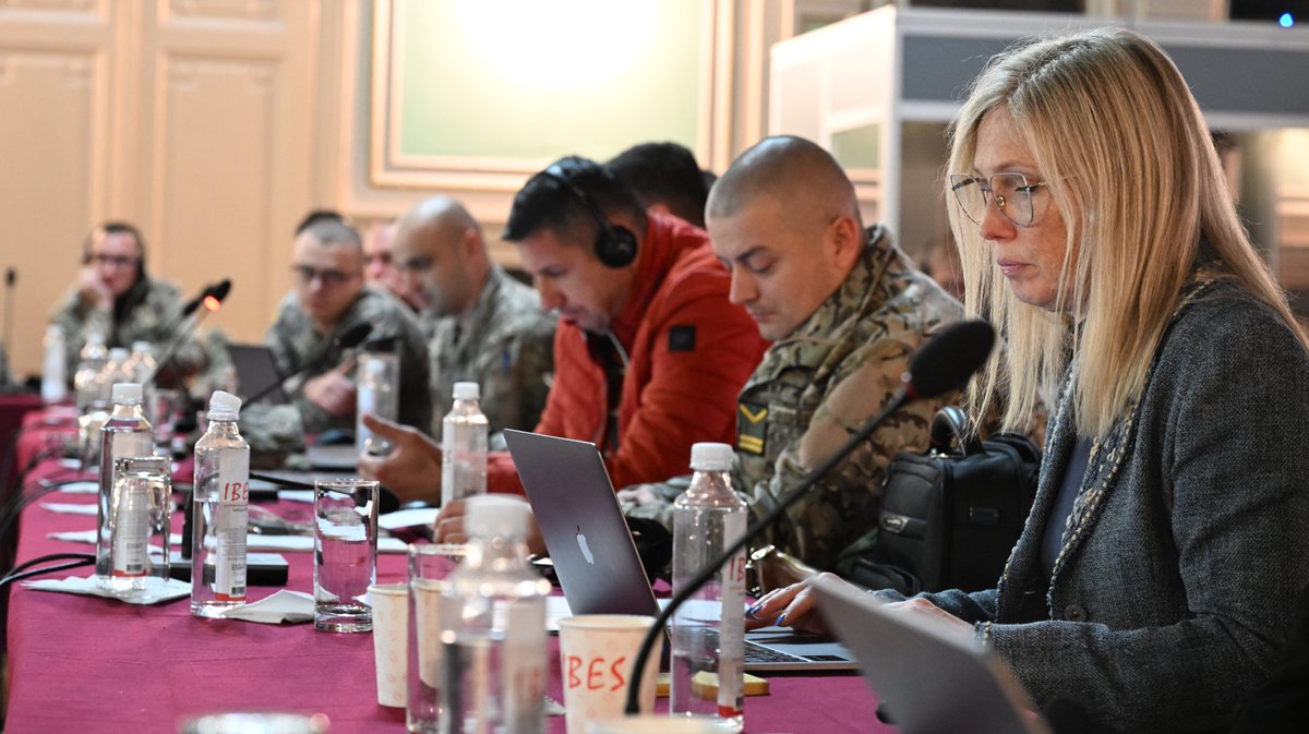 natobih's tweet image. NATO HQ Sarajevo supported a training on intelligence data flow for the Armed Forces of Bosnia and Herzegovina under @NATO’s Defence Capacity Building (#DCB) initiative, enhancing defence and security capabilities.
Read more: loom.ly/8ZQdGrM