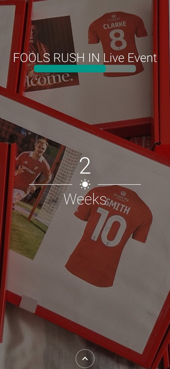 Join <a href="/FoolsRushInSTFC/">Fools Rush In - STFC fan chat</a> on 7th November in Legends Lounge, STFC talk, prizes to be won in Deal or No Deal based game. Get your tickets eventbrite.co.uk/e/169428091281…