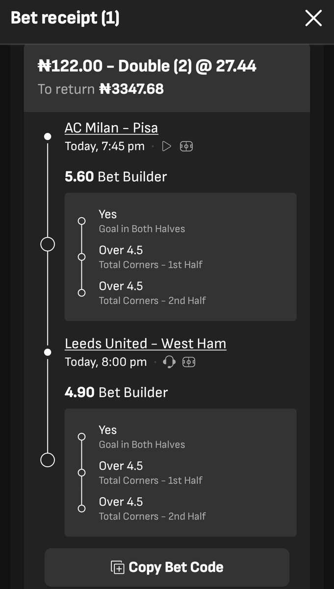 springforthtex's tweet image. Today on Livescorebet
Code  zkzny