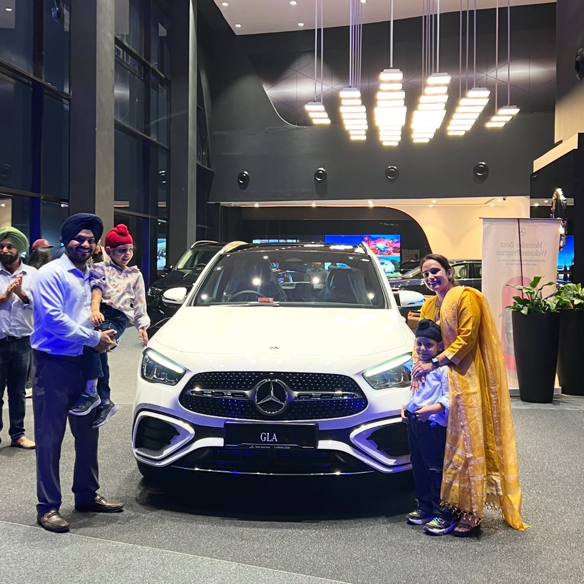 volklub's tweet image. Excited & blessed to add 4th car in my Garage with God’s grace.
Mercedes GLA 220d 4matic AMG-Line 
Bio updated too :)