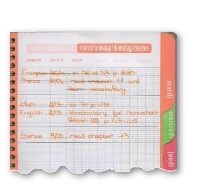 Generations7080's tweet photo. Qui se souvient de ce cahier de texte que l'on avait au collège ? https://t.co/2ZKY8exNHC
