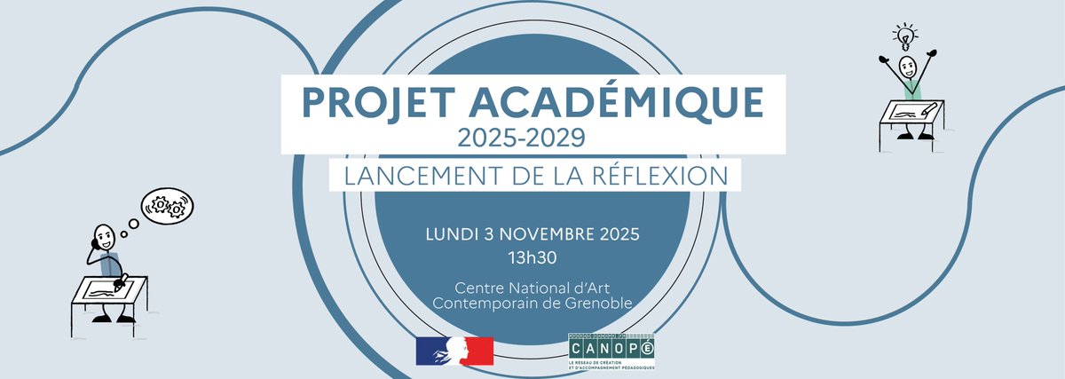 acgrenoble's tweet image. ⏳ J- 10 avant le lancement de la réflexion du #ProjetAcadémique 2025-2029 de l’@acgrenoble ! 🚀

Une feuille de route qui se veut collective, co-construite avec tous les acteurs en territoire.

📅 RDV le 3 novembre au CNAC de Grenoble.
👉 linkedin.com/posts/acad%C3%…
