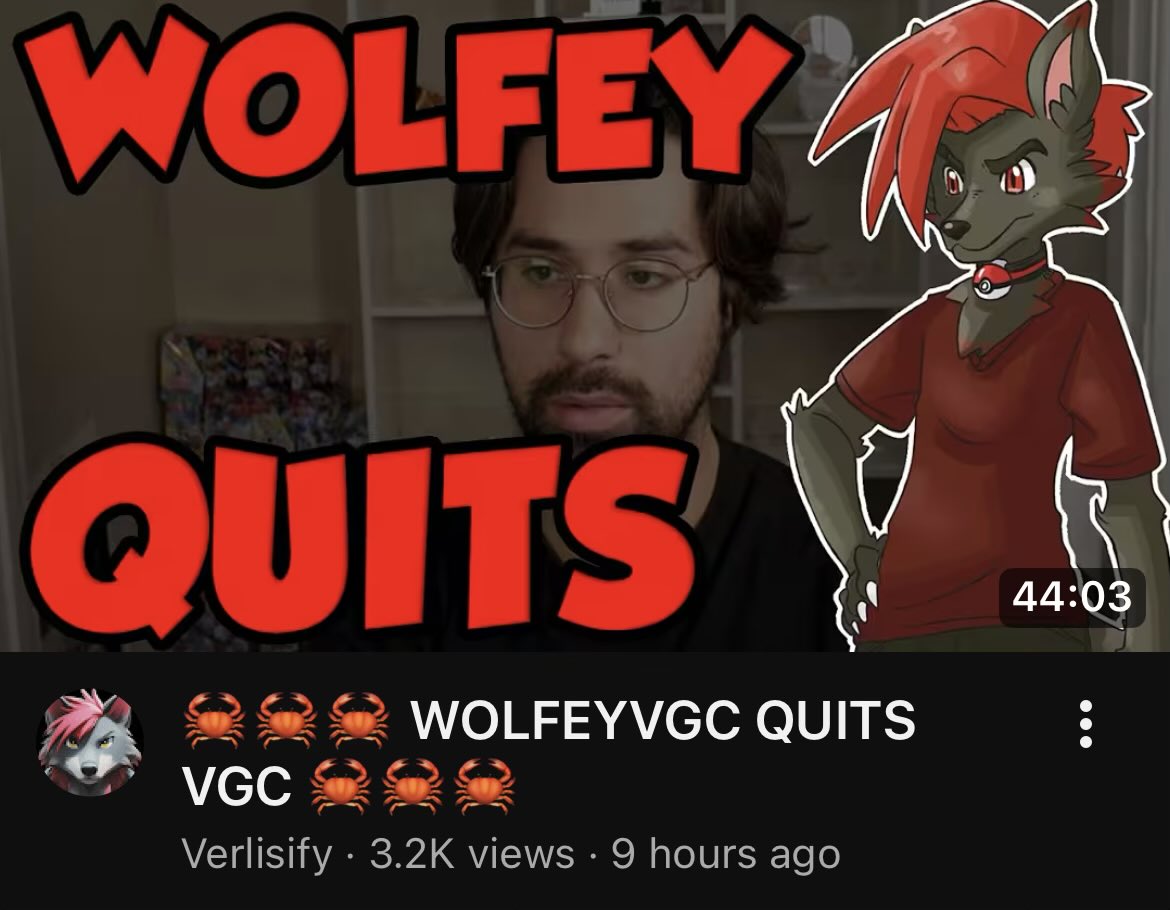 “Why does the Pokémon fandom hate me???”

- Person who celebrates a top player needing to step away from tournaments for being sexually harassed and mistreated
