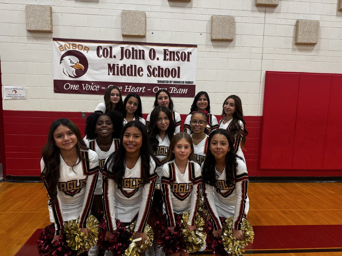 Ensor Middle School Cheer🎀 tweet media