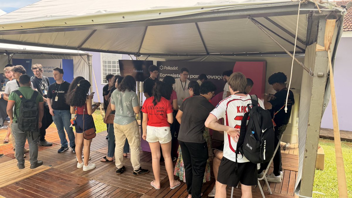 🔥The third day of Iguassú Inova 2025 reaffirms what we already knew: collaborative innovation is the engine that drives the future.

The <a href="/Polkadot/">Polkadot</a> stand, a lively space for exchanges, ideas and discoveries, remains packed.

It's inspiring to see how different industries are