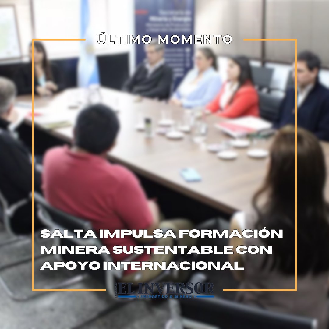 🌱 Salta impulsa formación minera sustentable con apoyo internacional

🔗 elinversorenergetico.com/salta-impulsa-…

#Salta #Minería #Sustentabilidad #Capacitación #Formación #UCASAL #SMIICEChile #DesarrolloRegional