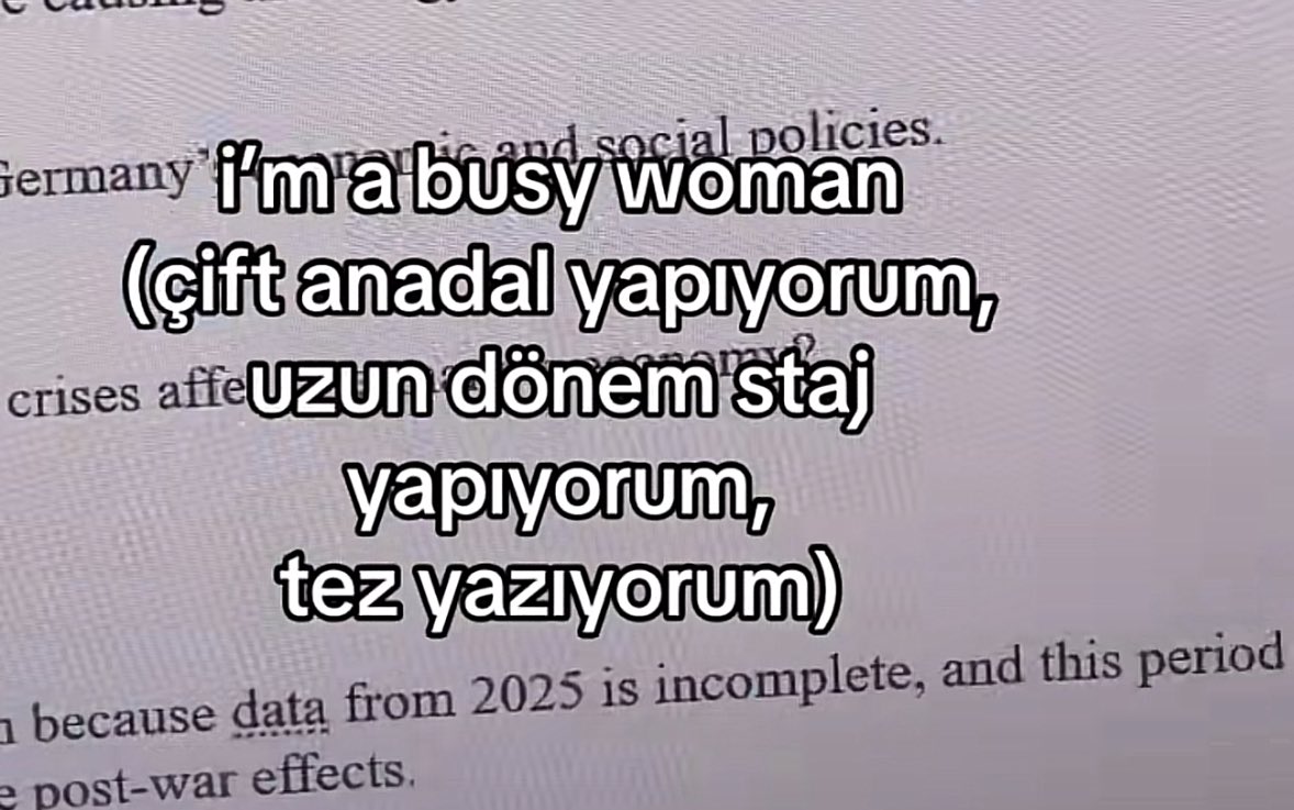 Benim günlerin yoğunluk