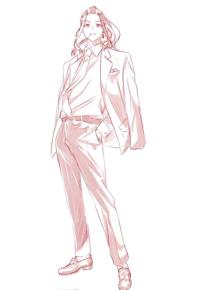 #東卍FA #東京FA
와카사 정장 낙서~~