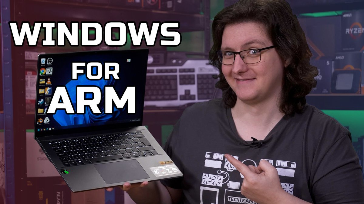 TechTeamGB's tweet image. Is ARM on Windows GOOD NOW? Acer Swift Go 14 AI Snapdragon X Plus Review youtu.be/A-ZrCQnKXAg