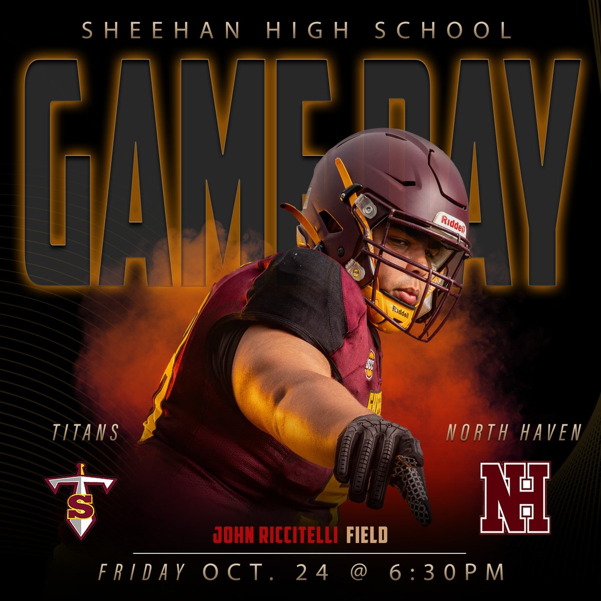 Back at it tonight vs North Haven 6:30pm pink out game!