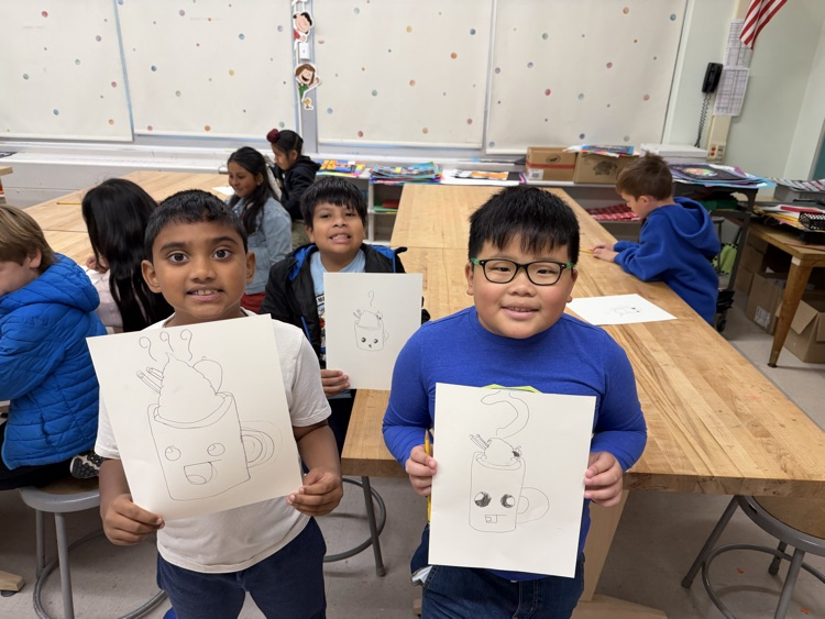 BGreenSchool's tweet image. 🍁 Our students are putting their artistic skills to the test with fall-themed directed drawings! 🎨🍂 We love their step-by-step masterpieces! #FallArt #CreativeKids #BowlingGreenElementary