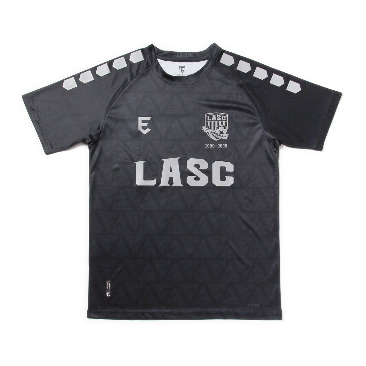 We just can't get enough 😍

Here's a full look at the Lindenhurst Area Soccer Club 25th anniversary jersey.