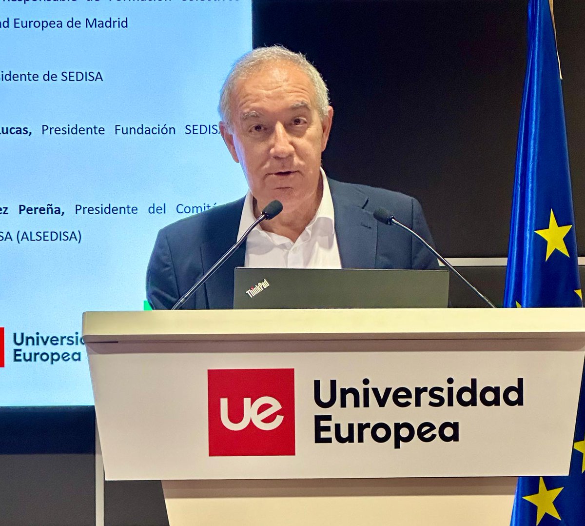 SEDISA_NET's tweet image. 📢 Inauguramos la XVI edición #MUGYPS de la mano del Presidente de #SEDISA, José Soto. La actual edición es la más numerosa hasta la fecha con un total de 90 alumnos 👏